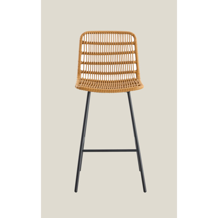 Linnet rattan best sale counter stool